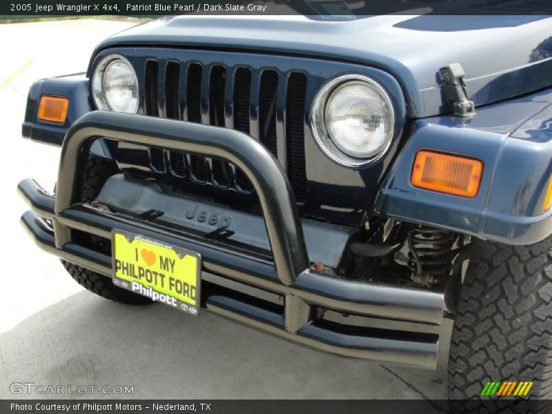 Patriot Blue Pearl / Dark Slate Gray 2005 Jeep Wrangler X 4x4