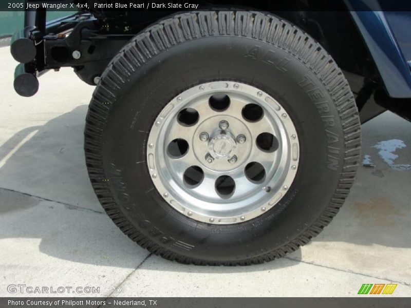 Patriot Blue Pearl / Dark Slate Gray 2005 Jeep Wrangler X 4x4