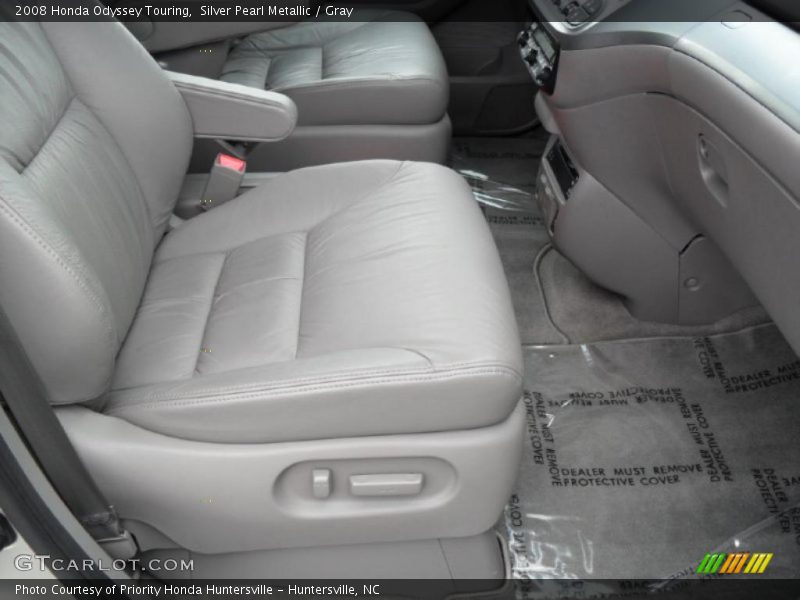 Silver Pearl Metallic / Gray 2008 Honda Odyssey Touring