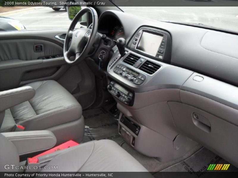 Silver Pearl Metallic / Gray 2008 Honda Odyssey Touring