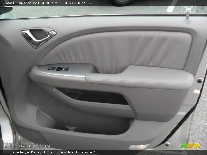 Silver Pearl Metallic / Gray 2008 Honda Odyssey Touring
