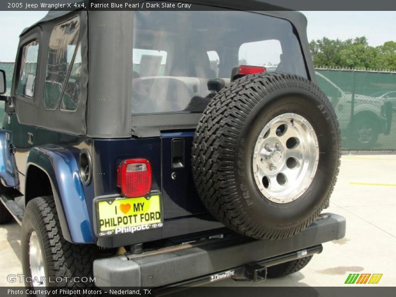 Patriot Blue Pearl / Dark Slate Gray 2005 Jeep Wrangler X 4x4