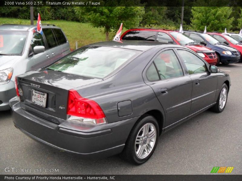 Titanium Gray Metallic / Taupe 2008 Volvo S60 2.5T