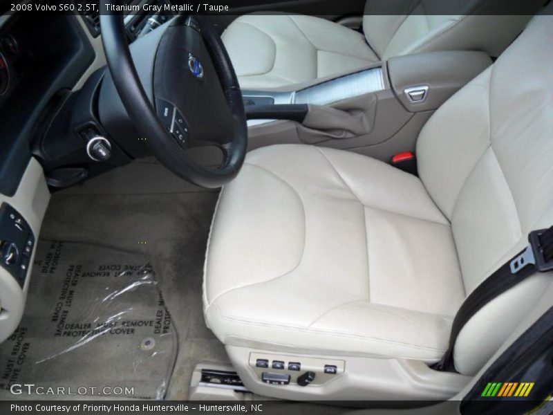 Titanium Gray Metallic / Taupe 2008 Volvo S60 2.5T