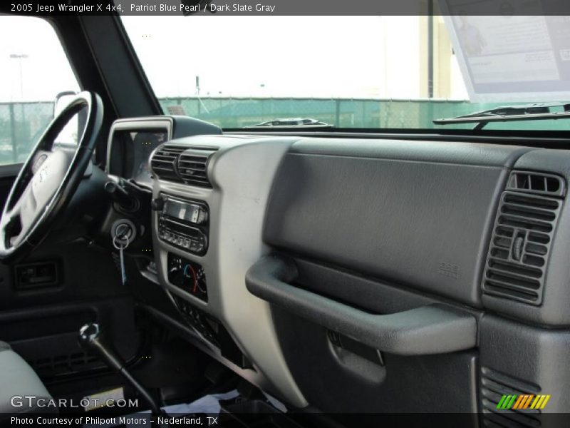 Patriot Blue Pearl / Dark Slate Gray 2005 Jeep Wrangler X 4x4