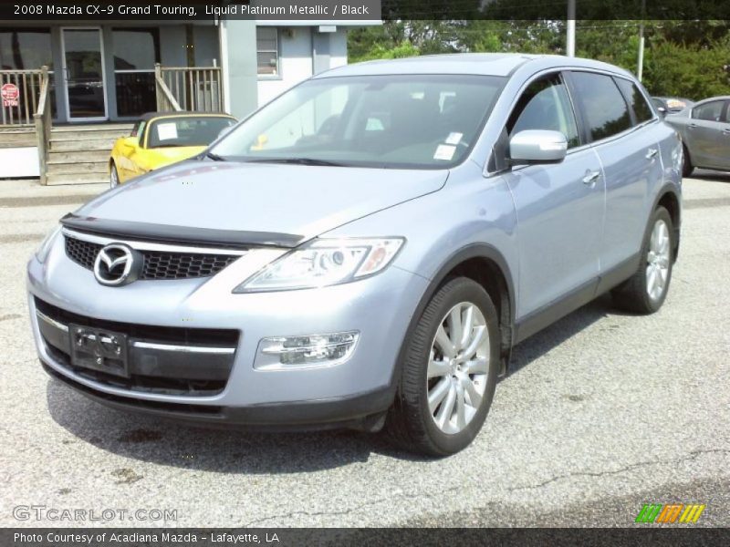 Liquid Platinum Metallic / Black 2008 Mazda CX-9 Grand Touring