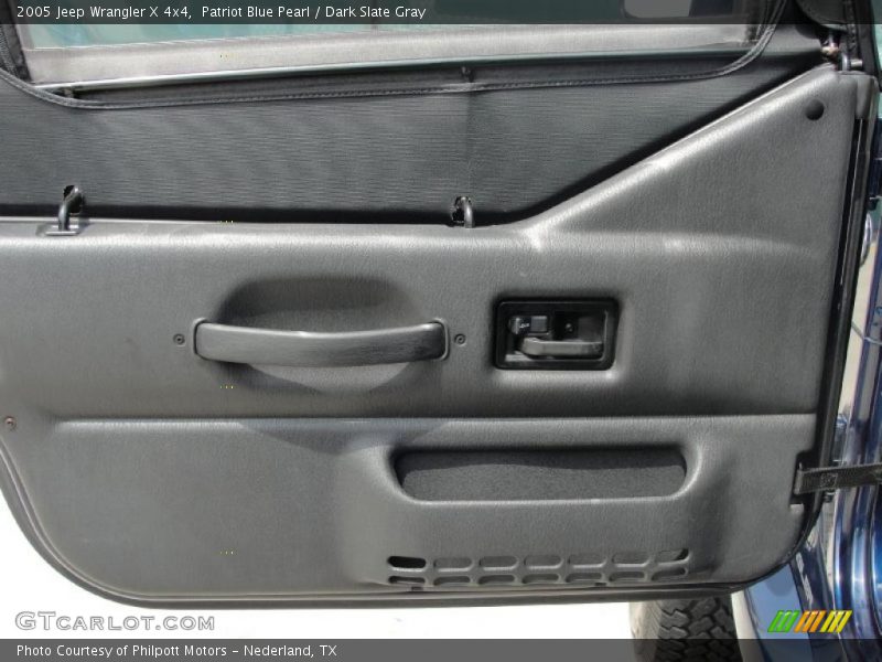 Patriot Blue Pearl / Dark Slate Gray 2005 Jeep Wrangler X 4x4