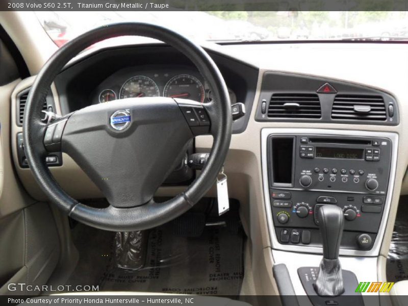 Titanium Gray Metallic / Taupe 2008 Volvo S60 2.5T