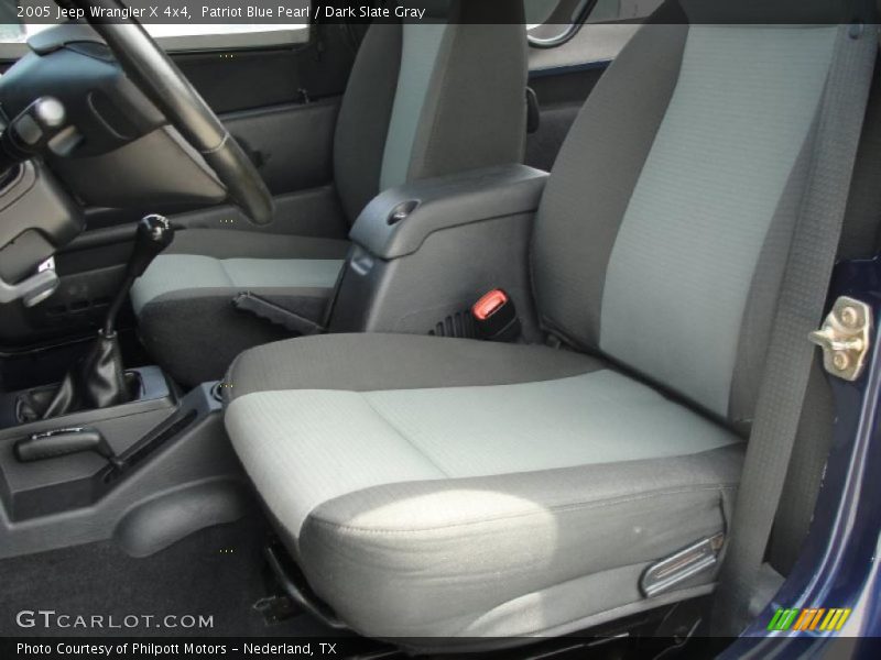 Patriot Blue Pearl / Dark Slate Gray 2005 Jeep Wrangler X 4x4