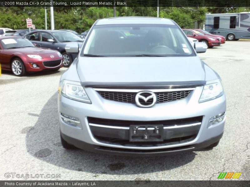 Liquid Platinum Metallic / Black 2008 Mazda CX-9 Grand Touring