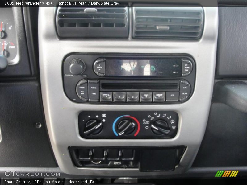 Patriot Blue Pearl / Dark Slate Gray 2005 Jeep Wrangler X 4x4