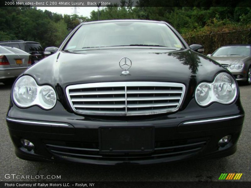 Black / Stone 2006 Mercedes-Benz C 280 4Matic Luxury