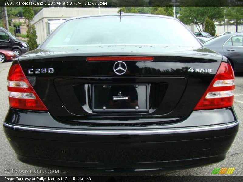Black / Stone 2006 Mercedes-Benz C 280 4Matic Luxury