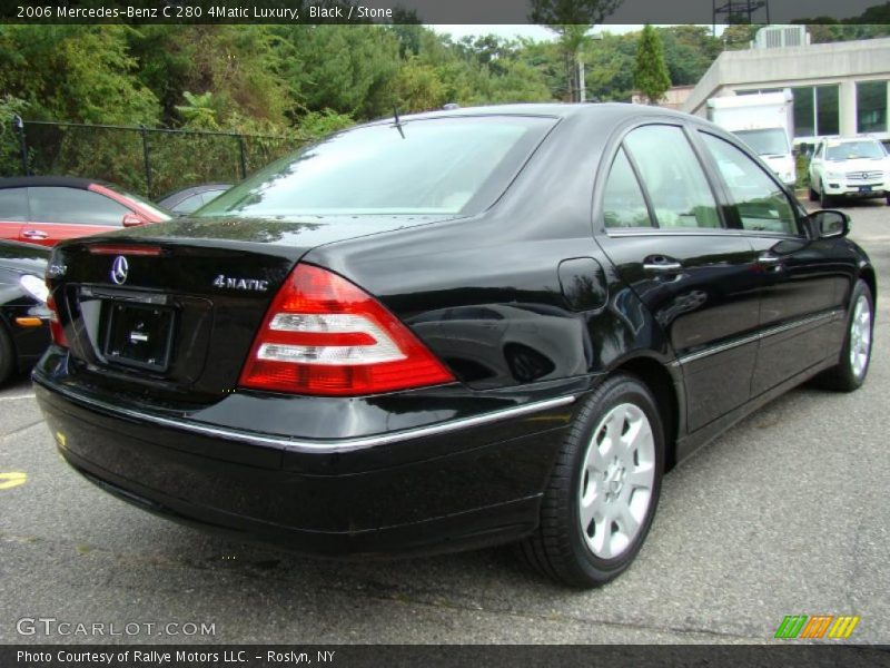 Black / Stone 2006 Mercedes-Benz C 280 4Matic Luxury