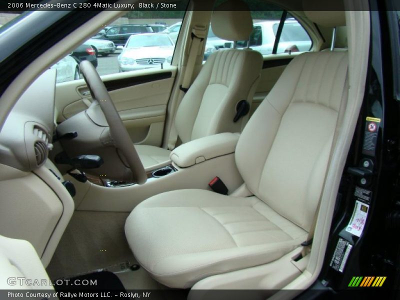 Black / Stone 2006 Mercedes-Benz C 280 4Matic Luxury