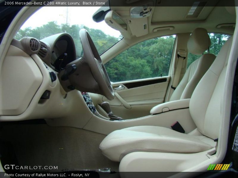 Black / Stone 2006 Mercedes-Benz C 280 4Matic Luxury