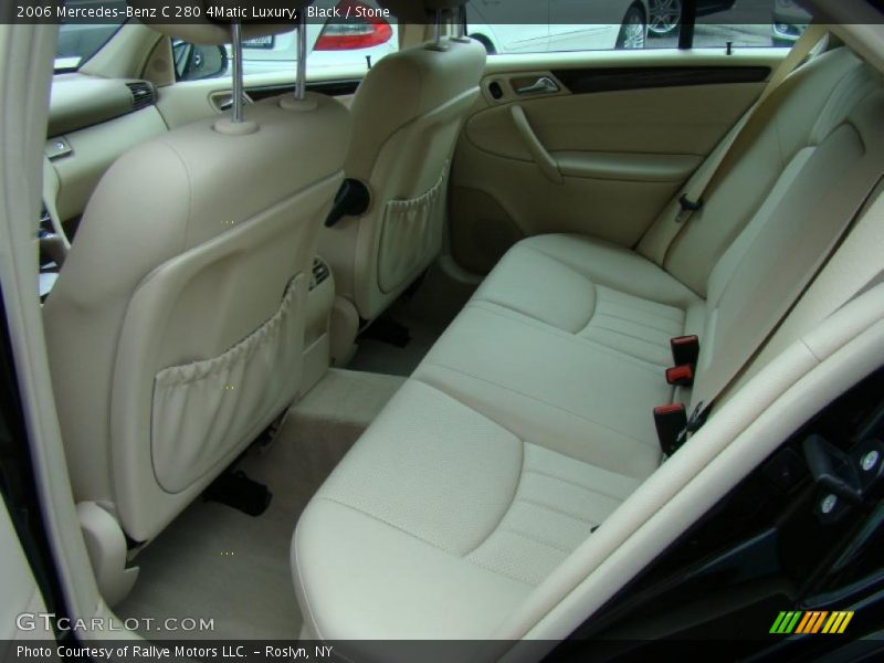 Black / Stone 2006 Mercedes-Benz C 280 4Matic Luxury