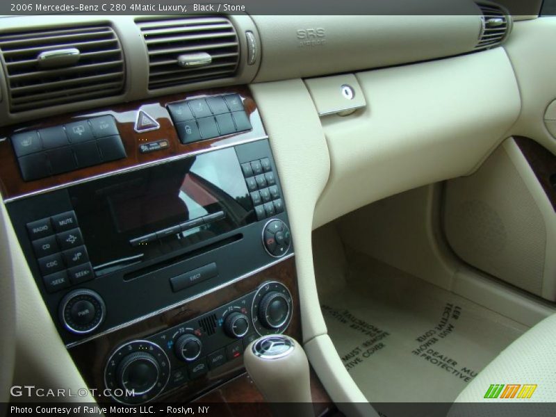 Black / Stone 2006 Mercedes-Benz C 280 4Matic Luxury