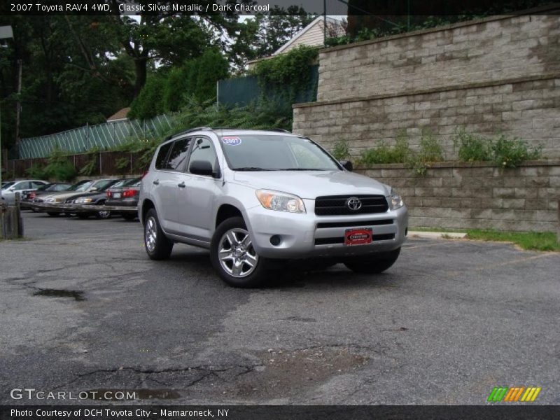 Classic Silver Metallic / Dark Charcoal 2007 Toyota RAV4 4WD