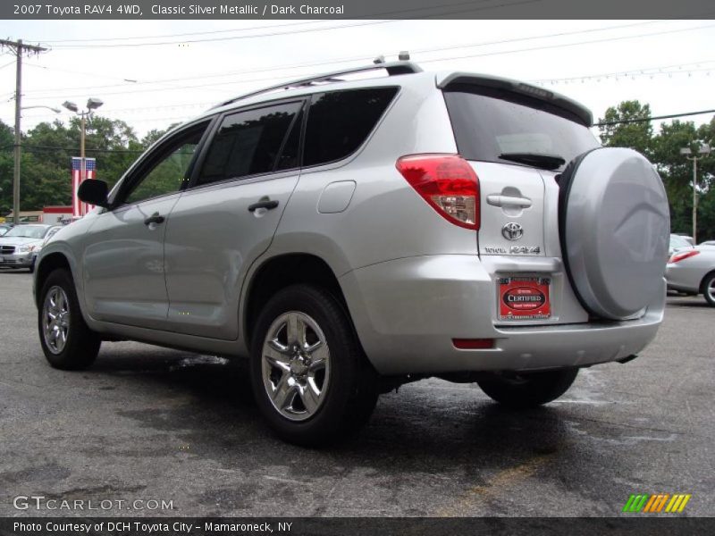 Classic Silver Metallic / Dark Charcoal 2007 Toyota RAV4 4WD