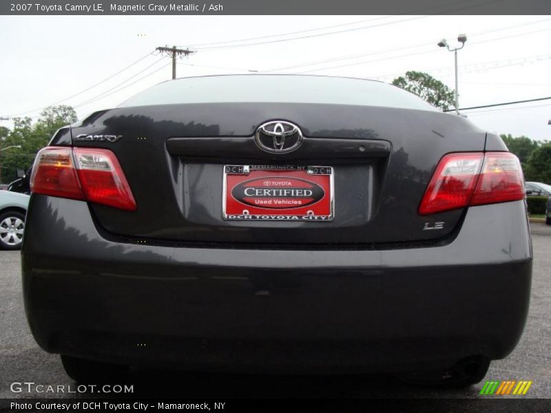 Magnetic Gray Metallic / Ash 2007 Toyota Camry LE