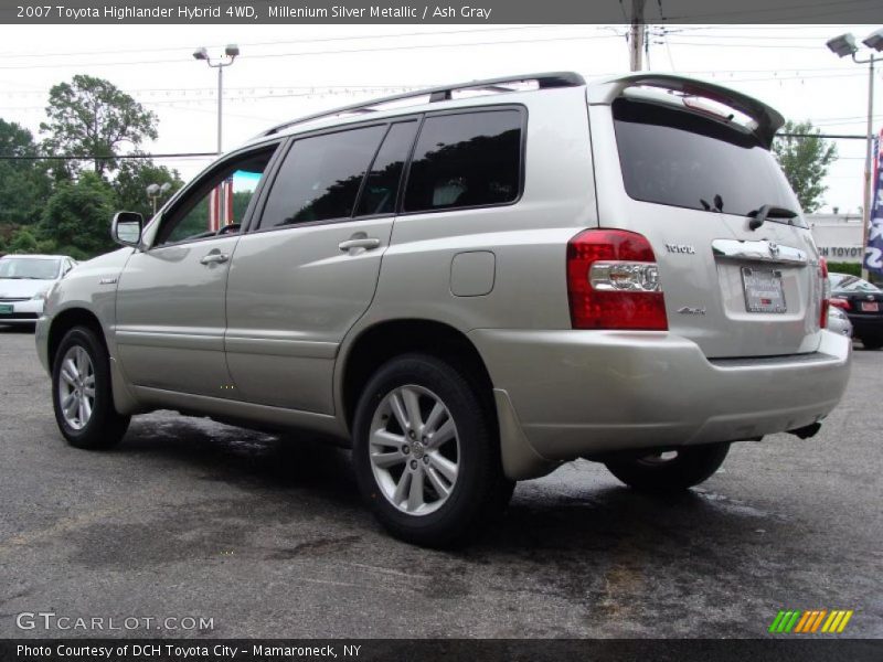 Millenium Silver Metallic / Ash Gray 2007 Toyota Highlander Hybrid 4WD