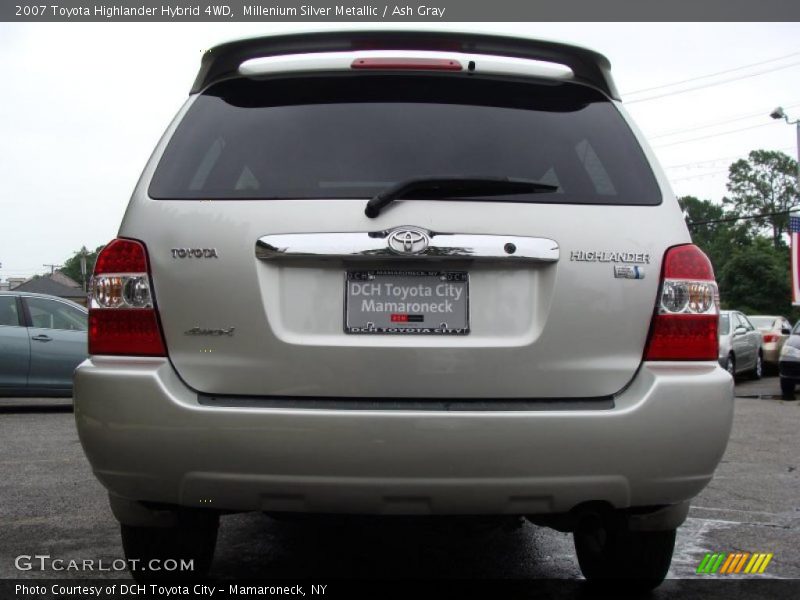 Millenium Silver Metallic / Ash Gray 2007 Toyota Highlander Hybrid 4WD