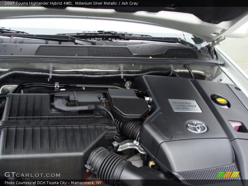 Millenium Silver Metallic / Ash Gray 2007 Toyota Highlander Hybrid 4WD