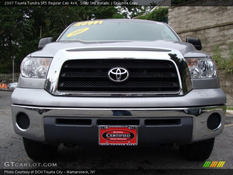 Silver Sky Metallic / Graphite Gray 2007 Toyota Tundra SR5 Regular Cab 4x4