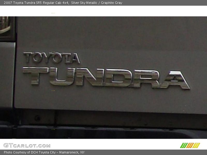 Silver Sky Metallic / Graphite Gray 2007 Toyota Tundra SR5 Regular Cab 4x4