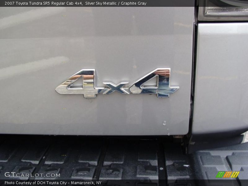 Silver Sky Metallic / Graphite Gray 2007 Toyota Tundra SR5 Regular Cab 4x4
