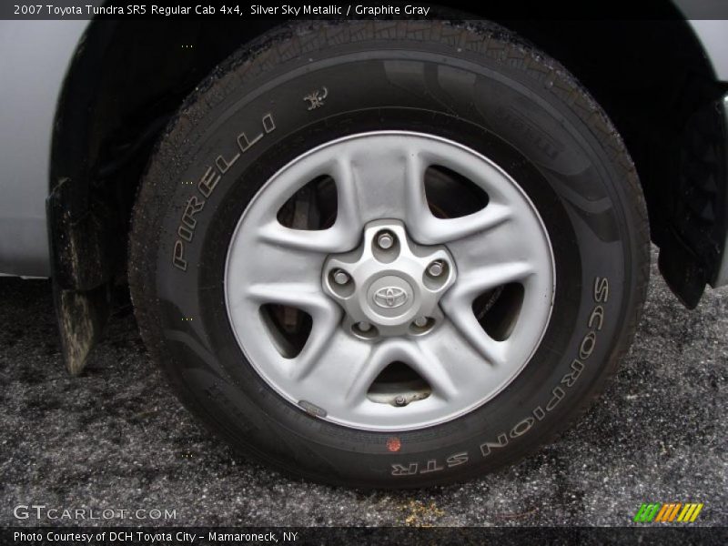 Silver Sky Metallic / Graphite Gray 2007 Toyota Tundra SR5 Regular Cab 4x4