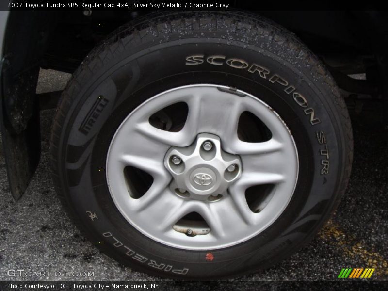 Silver Sky Metallic / Graphite Gray 2007 Toyota Tundra SR5 Regular Cab 4x4