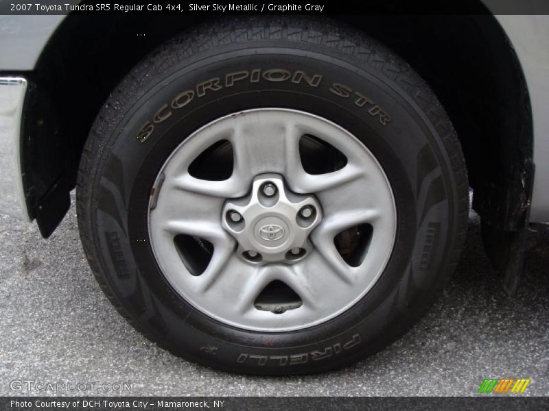 Silver Sky Metallic / Graphite Gray 2007 Toyota Tundra SR5 Regular Cab 4x4
