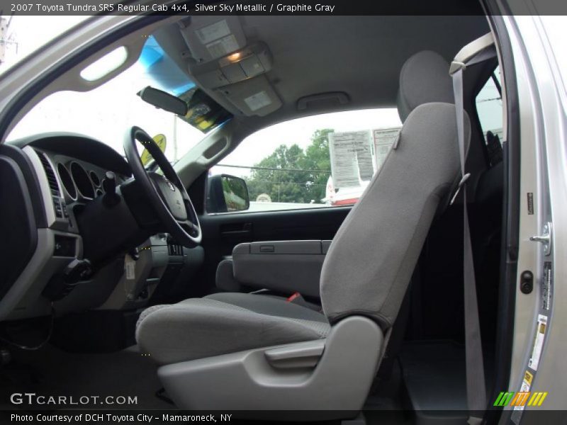 Silver Sky Metallic / Graphite Gray 2007 Toyota Tundra SR5 Regular Cab 4x4