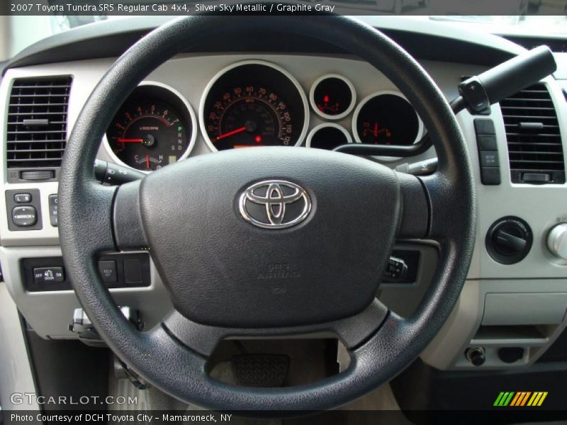 Silver Sky Metallic / Graphite Gray 2007 Toyota Tundra SR5 Regular Cab 4x4