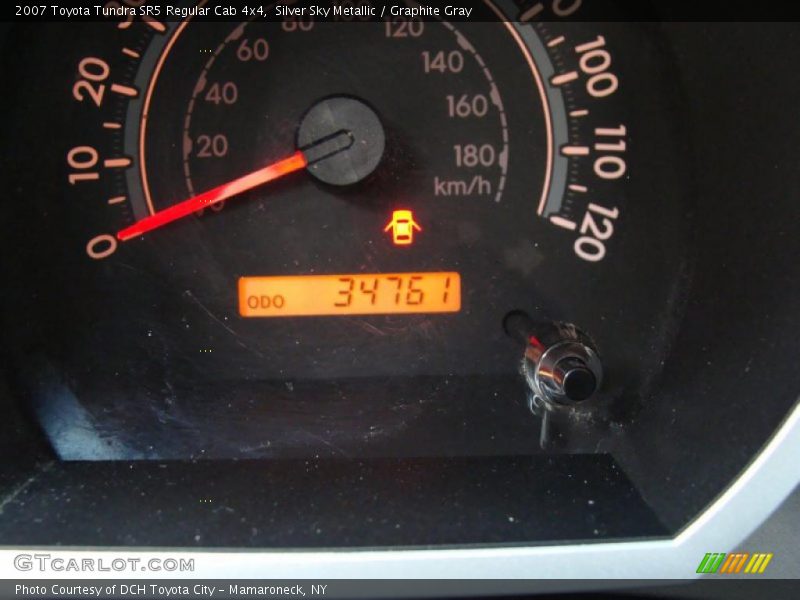 Silver Sky Metallic / Graphite Gray 2007 Toyota Tundra SR5 Regular Cab 4x4