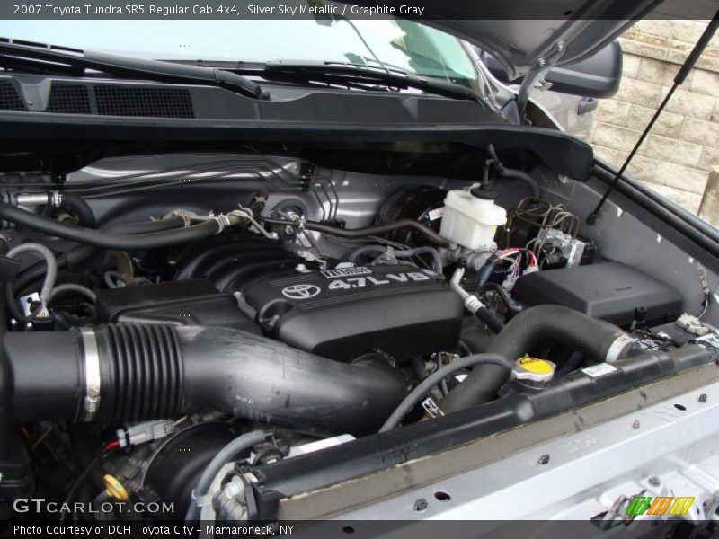Silver Sky Metallic / Graphite Gray 2007 Toyota Tundra SR5 Regular Cab 4x4