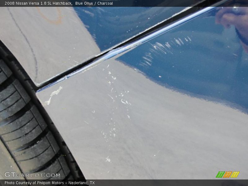 Blue Onyx / Charcoal 2008 Nissan Versa 1.8 SL Hatchback