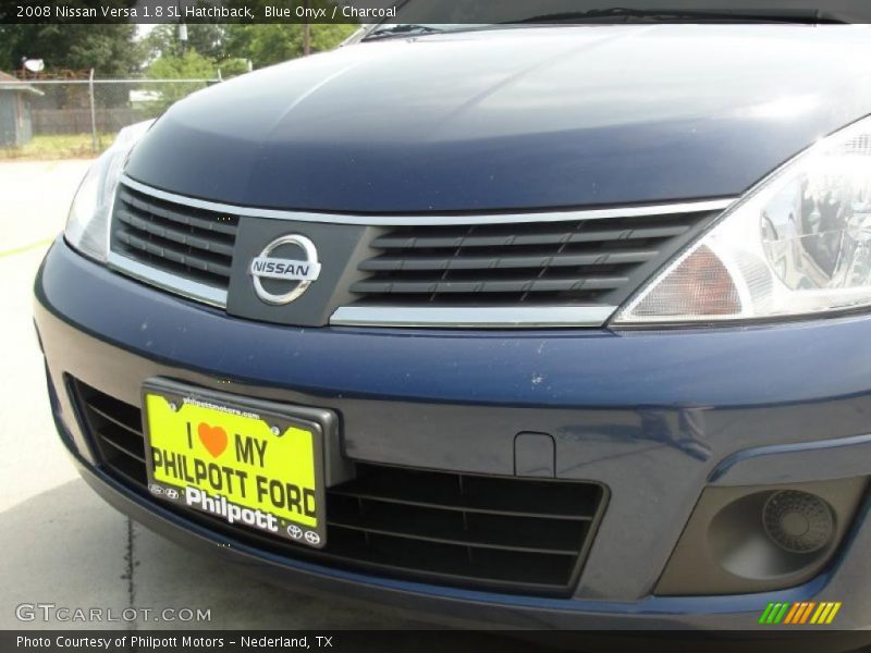 Blue Onyx / Charcoal 2008 Nissan Versa 1.8 SL Hatchback