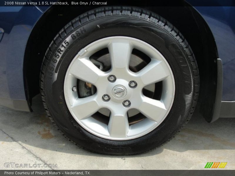 Blue Onyx / Charcoal 2008 Nissan Versa 1.8 SL Hatchback