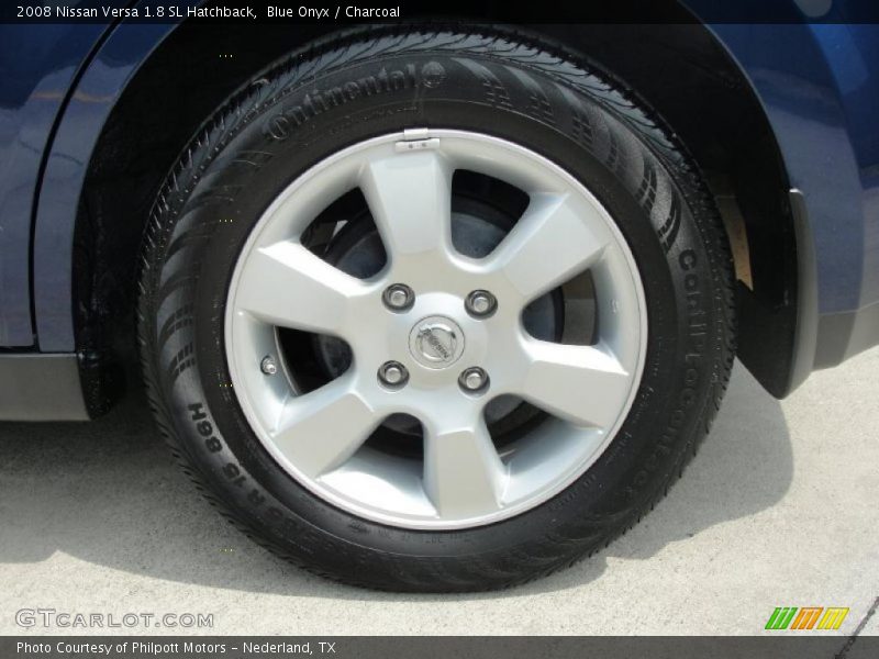 Blue Onyx / Charcoal 2008 Nissan Versa 1.8 SL Hatchback