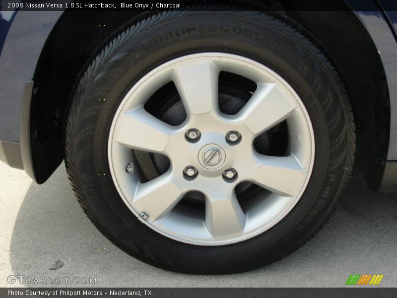Blue Onyx / Charcoal 2008 Nissan Versa 1.8 SL Hatchback