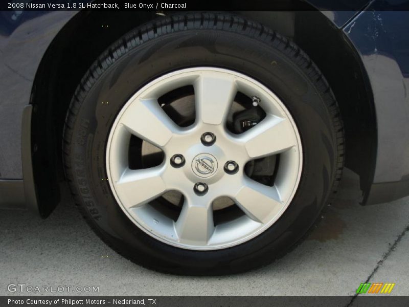 Blue Onyx / Charcoal 2008 Nissan Versa 1.8 SL Hatchback