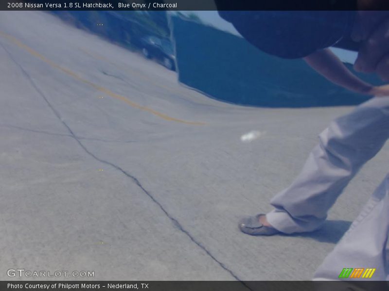 Blue Onyx / Charcoal 2008 Nissan Versa 1.8 SL Hatchback