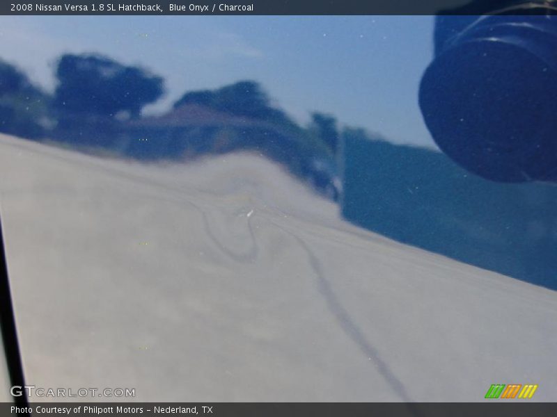 Blue Onyx / Charcoal 2008 Nissan Versa 1.8 SL Hatchback