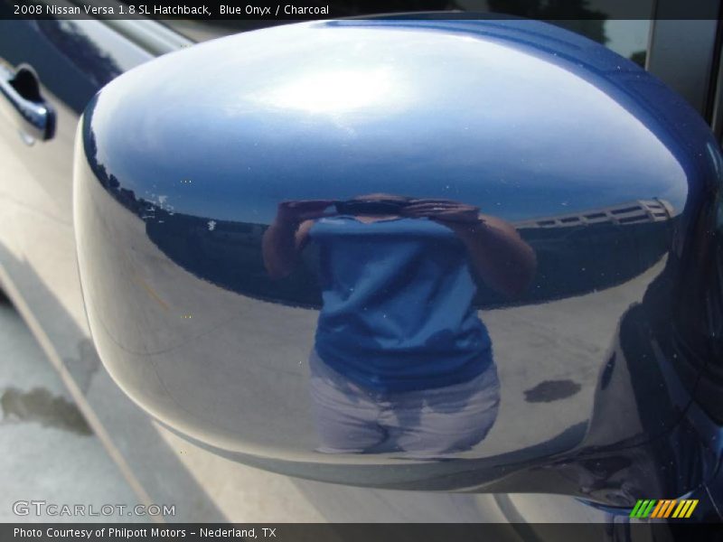 Blue Onyx / Charcoal 2008 Nissan Versa 1.8 SL Hatchback