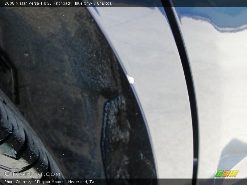 Blue Onyx / Charcoal 2008 Nissan Versa 1.8 SL Hatchback