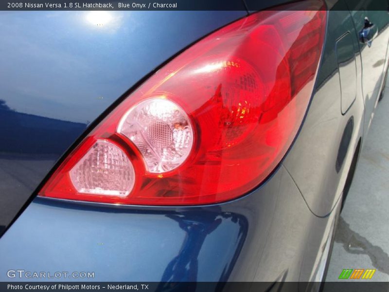 Blue Onyx / Charcoal 2008 Nissan Versa 1.8 SL Hatchback