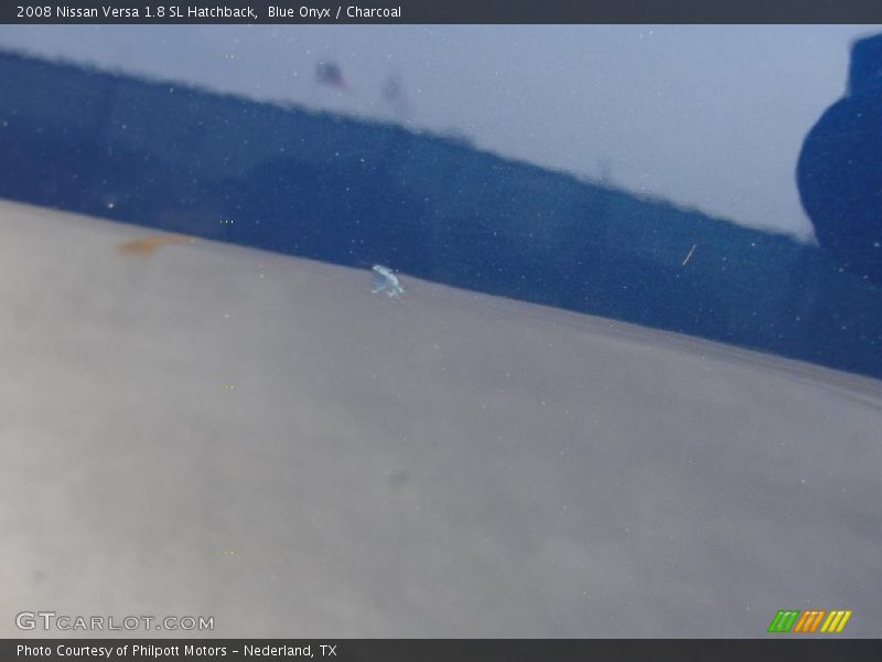 Blue Onyx / Charcoal 2008 Nissan Versa 1.8 SL Hatchback